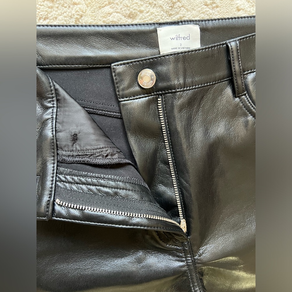 Aritzia | Wilfred Melina Pant | Black | 2 - Picture 7 of 8